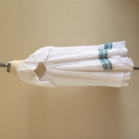 boho White Dress - Picture 3 of 6